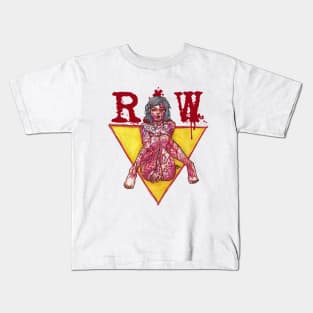 raw girl Kids T-Shirt